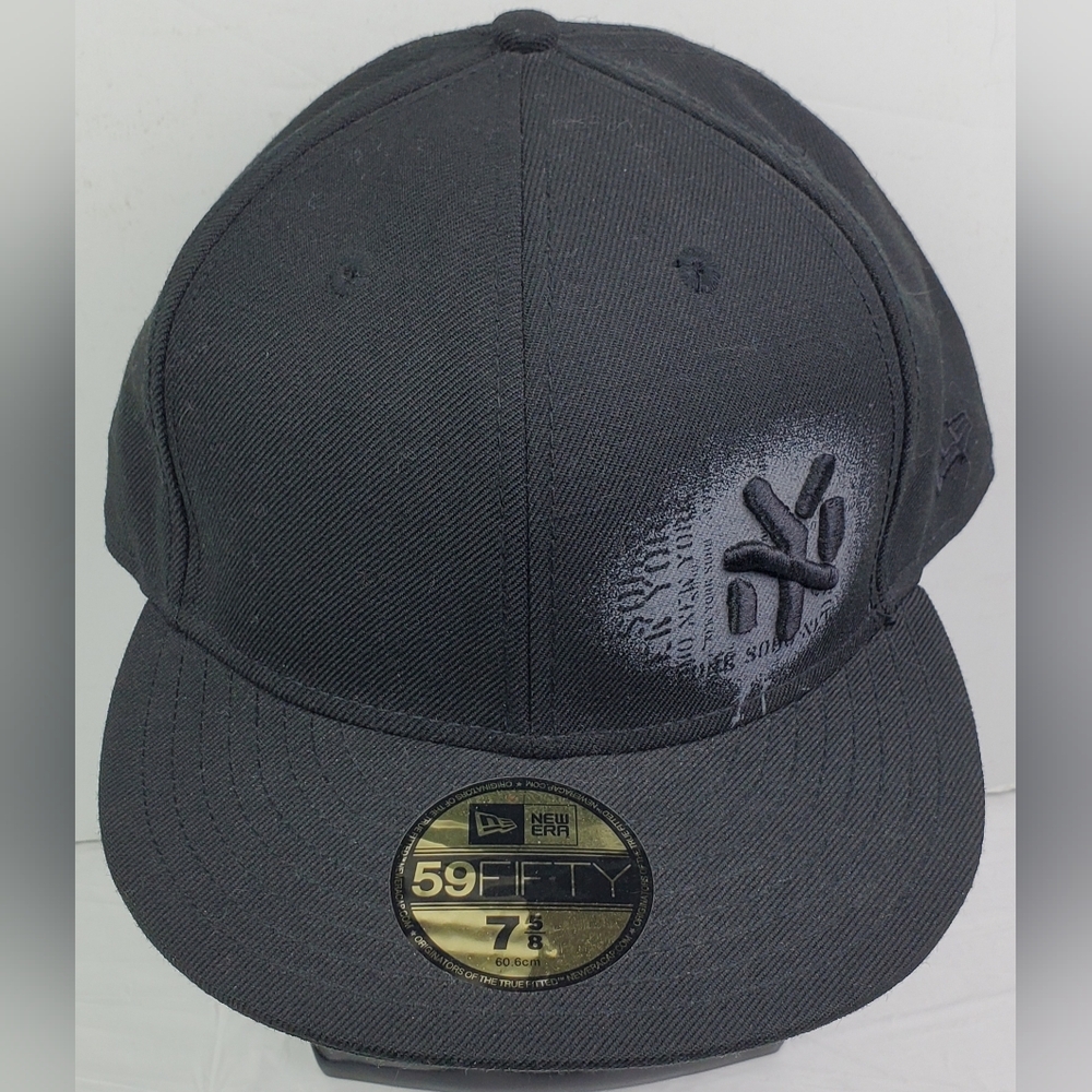 New Era 59FIFTY x Oakley NYC Skyline Brim Wool Fitted Hat Cap - Size 7 5/8 - EUC